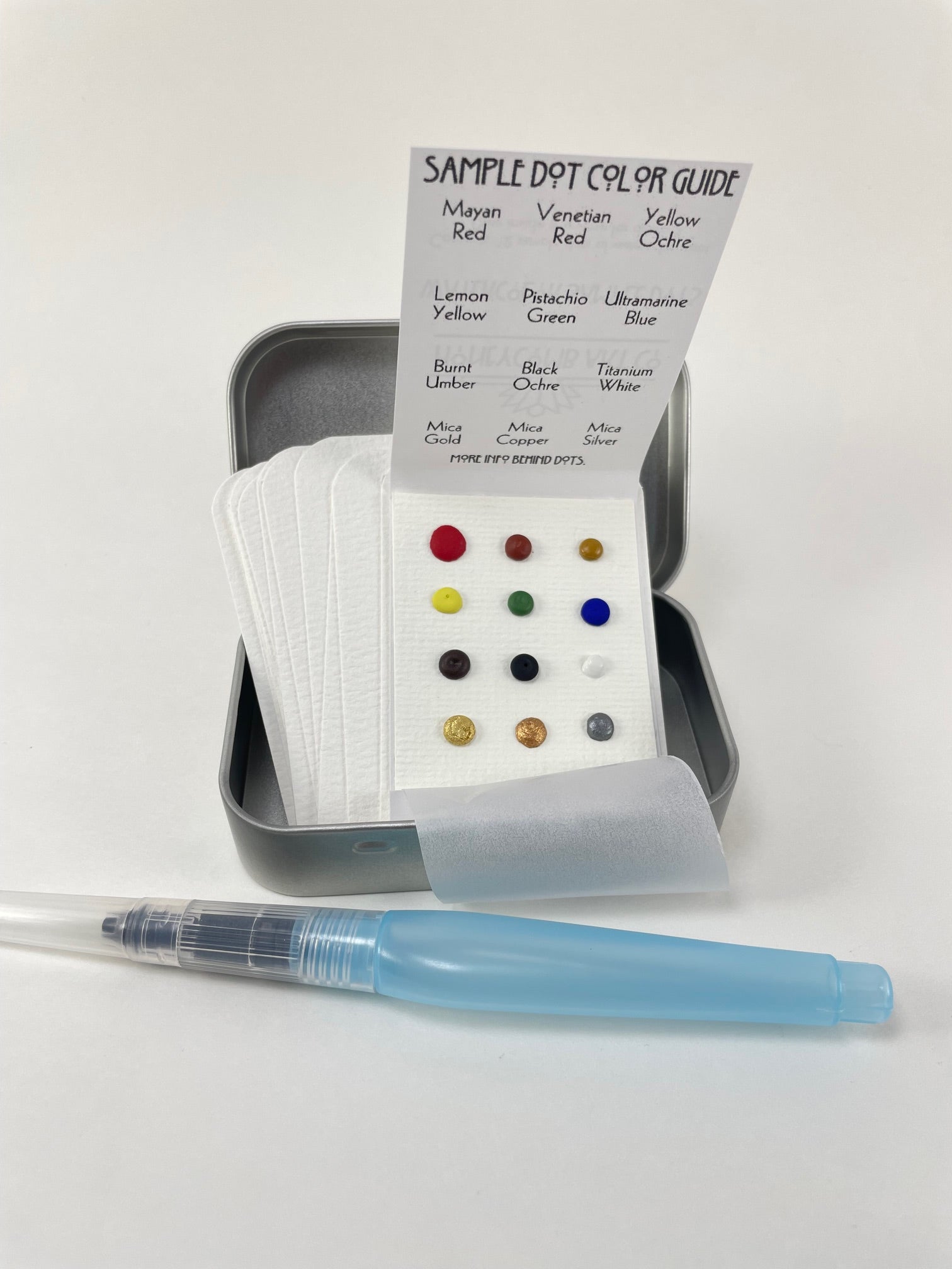 Watercolor Dot Sample Kit | Honeycomb Art Co